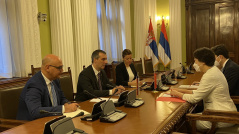 5 August 2022 The National Assembly Speaker in meeting with the Chinese Ambassador to Serbia